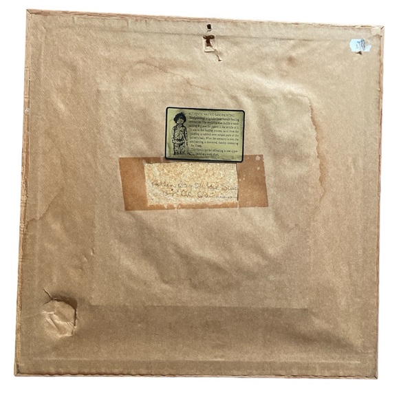 Authentic Navajo Sand Painting (Vintage) - Picture 6 of 6